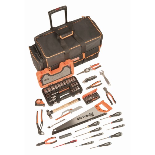 Composición de herramientas para mantenimiento con bolsa de tela y ruedas: 72&nbsp;piezas | 4750FB2W-TS001