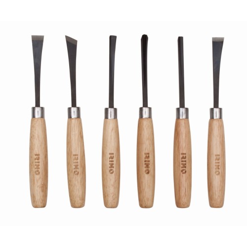 Juego de 6 formones para talla | 806-6-B