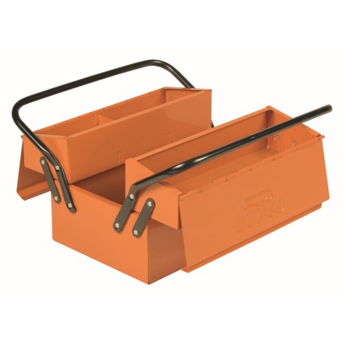 Cajas de herramientas metálicas con 3/5 compartimentos y posibilidad de colocar un candado | 9601