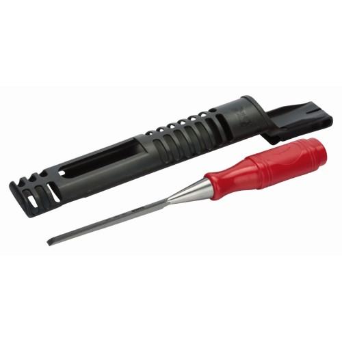 Formones con mango de polipropileno rojo | 1031