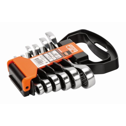 Juego de llaves combinadas de carraca Stubby | 10RM/