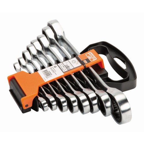 Juego de llaves dobles de estrella planas a carraca | 1320RM/