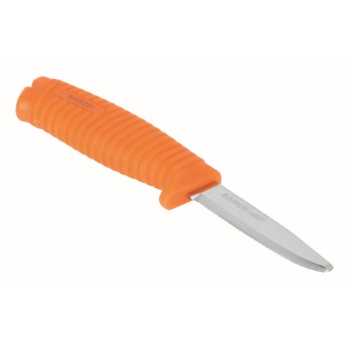 Cuchillo de rescate flotante con mango fluorescente | 1446-FLOAT