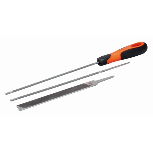 Juego de limas de motosierras ERGO? con mango bi-componente | 168-C