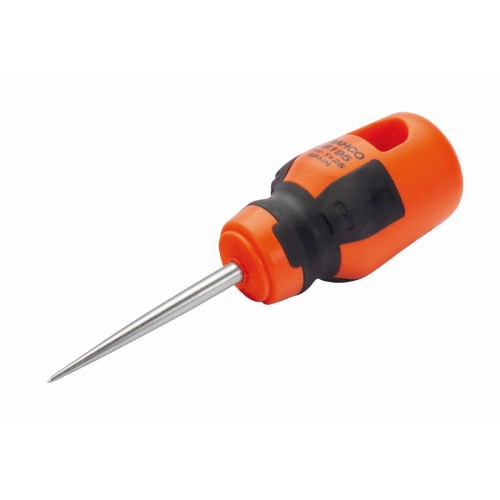 Punzón Stubby BahcoFit con&nbsp;mango de goma, 6&nbsp;mm | B195Awl