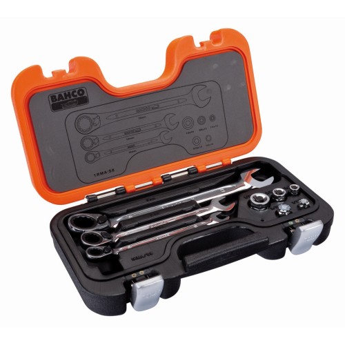 Juego de adaptadores y llaves combinadas de carraca | 1RMA/S8