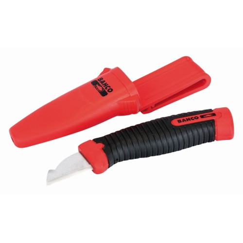 Cuchillo pelacables de electricista para diestros | 2446-ELR