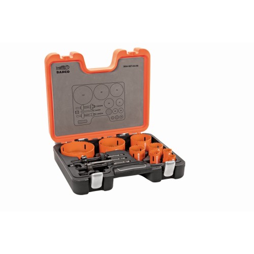 Juego de coronas bi-metal Sandflex® de 25-114&nbsp;mm (12 piezas) | 3834-SET-84-ES