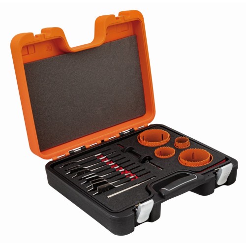 Juego de coronas mixtas de 12mm- 86mm - 18 Piezas | 3835-SET-711