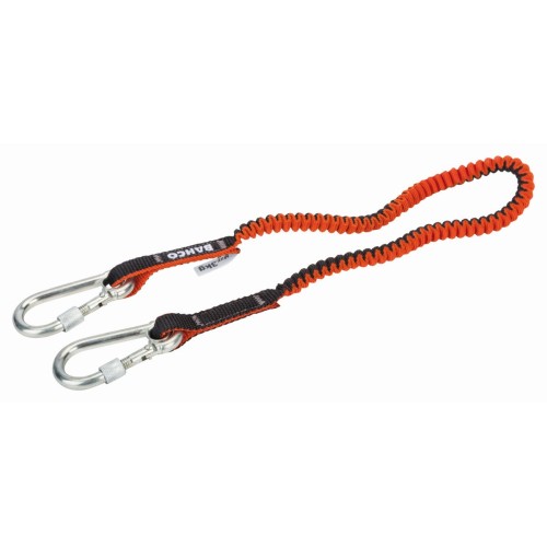 Lanyards con mosquetón fijo y dispositivo de bloqueo para 3&nbsp;kg | 3875-LY4