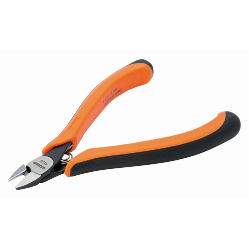 Alicates compactos de corte diagonal ERGO? con mango bi-componente y acabado fosfatado | 4130, 4131