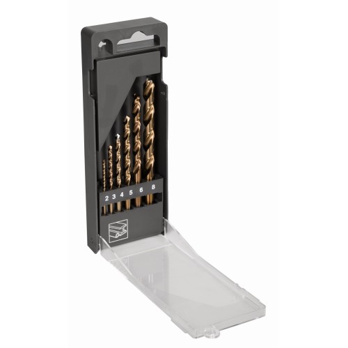Juego de brocas HSS-E de cobalto para metal (6 piezas) | 4511-SET-6