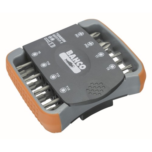 Juego de puntas de torsión de 1/4" para tornillos Phillips y de cabeza TORX® | 60T/17