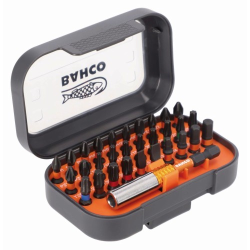 Juego de puntas de torsión de impacto de 1/4" para tornillos ranurados/ Phillips/Pozidriv/TORX®/He- 31 piezas | 66IM/31C-1