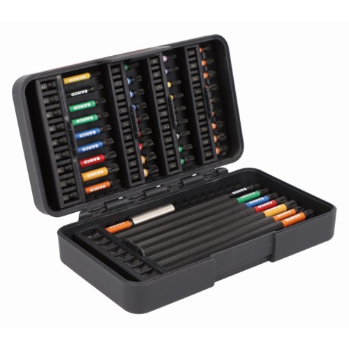 Juego de puntas de torsión de impacto de 1/4" para Phillips/Pozidriv/TORX® - 44 piezas | 66IM/44C-1