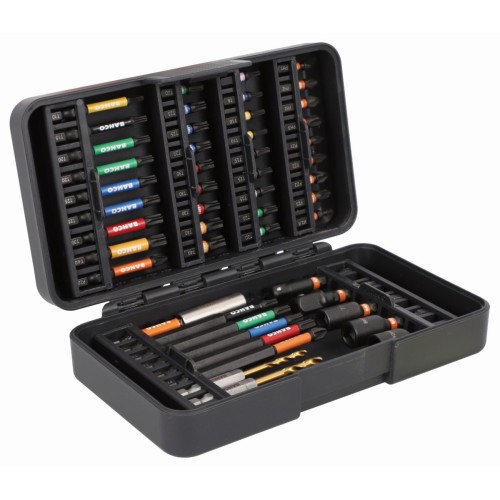 Juego de puntas de torsión de impacto de 1/4" para brocas Phillips/Pozidriv/Hex/ TORX®/ y 3HSS - 50 piezas | 66IM/50C3HSS