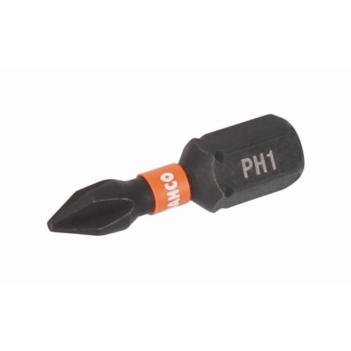 Puntas de impacto de torsión de 1/4" para tornillos de cabeza Phillips de 25 mm | 66IM/PH