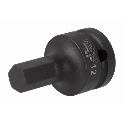 Vasos de impacto con cuadrado de 1/2" para tornillos de cabeza hexagonal fosfatados | 7993S