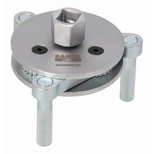 Llaves magnéticas de 3 mordazas para filtros de aceite con anchura de apertura de 80 a 120 mm | BE65R80120