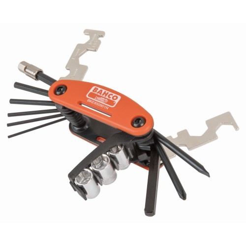 Juego de herramientas de bicicleta mixtas con bolsa | BKE850901N