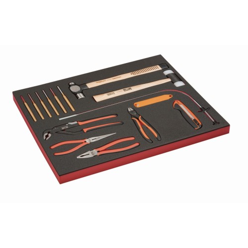 Foam Fit&Go 3/3 con htas. para golpeo, corte y alicates -15 piezas | FF1A185