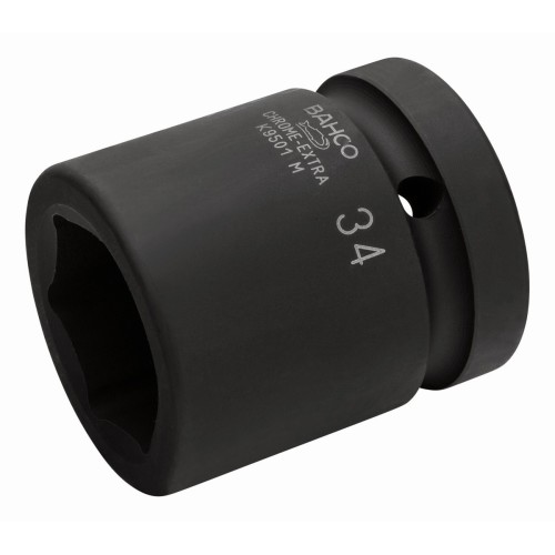 Vasos de impacto fosfatados, con cuadrado de 1" y perfil hexagonal métrico | K9501M