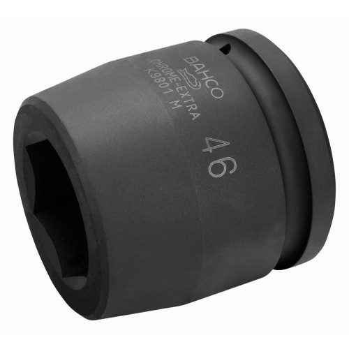 Vasos de impacto fosfatados, con cuadrado de 1-1/2" y perfil hexagonal métrico | K9801M