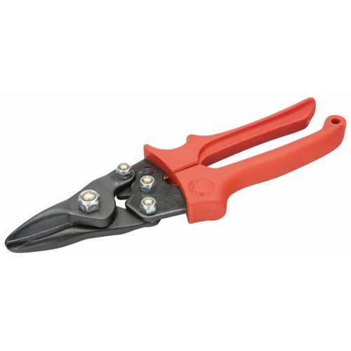 Tijeras cortachapas de aviación de corte recto con más potencia gracias a la acción de palanca | MA225