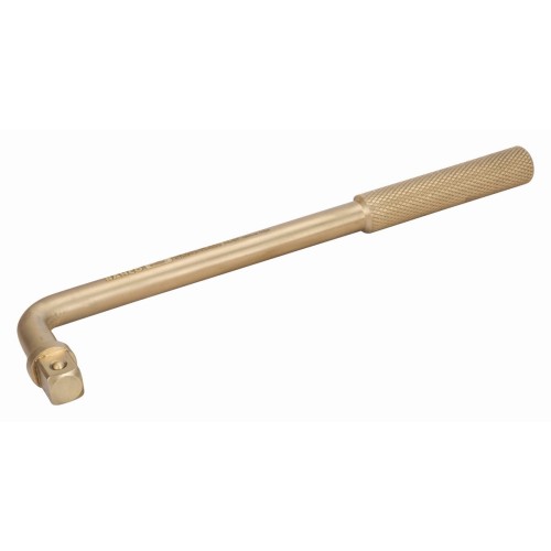 Mangos acodados en L antichispa de aluminio bronce | NS240