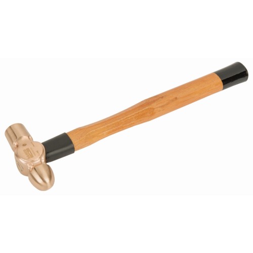 Martillos de bola antichispa con cabeza de cobre berilio y mango de madera | NSB506