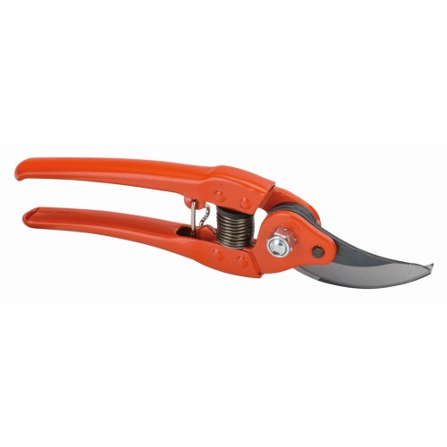 Tijeras de podar de una mano de corte deslizante con mangos de acero sellado presionado y cabezal de corte estrecho | P110
