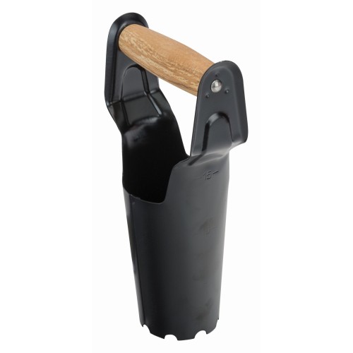 Plantador de bulbos con mango de madera fijo | P241