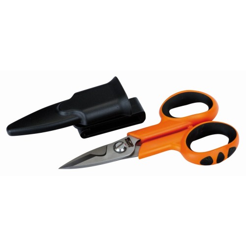 Tijeras de electricista extrafuertes con entalla | SCB140G