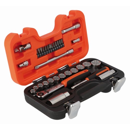 Juego de vasos de 1/4" y 3/8": 34&nbsp;piezas | SL34