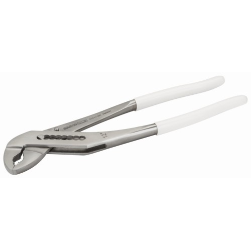 Alicates articulados de acero inoxidable y con mangos recubiertos de PVC | SS410