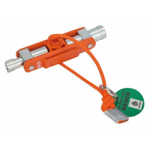 Llaves para armarios de control con Dyneema listas para trabajar en altura | TAHMK5