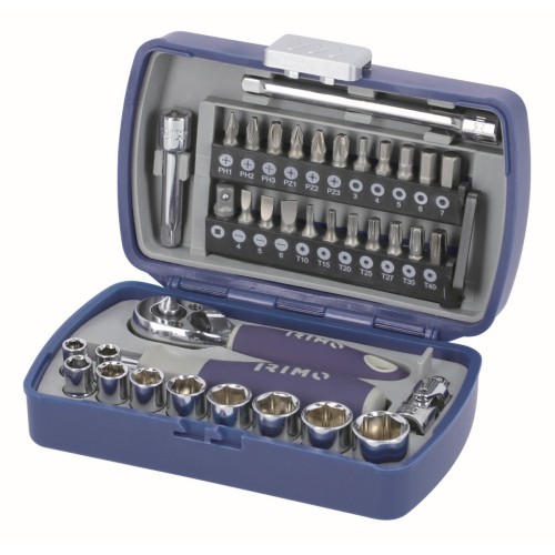 Juego de vasos y puntas de 1/4" | 109-37-4