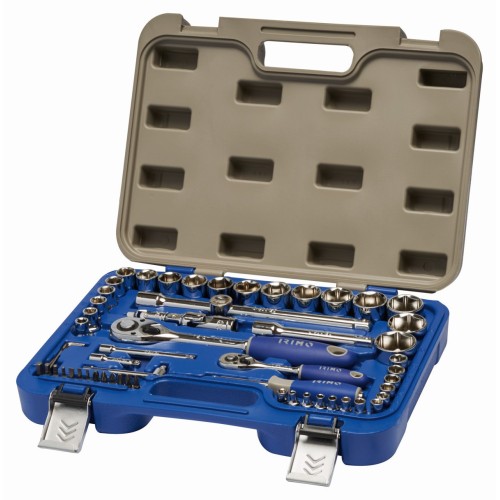 Juego de 58 vasos hexagonales de 1/4"-1/2", mm | 129-58-4