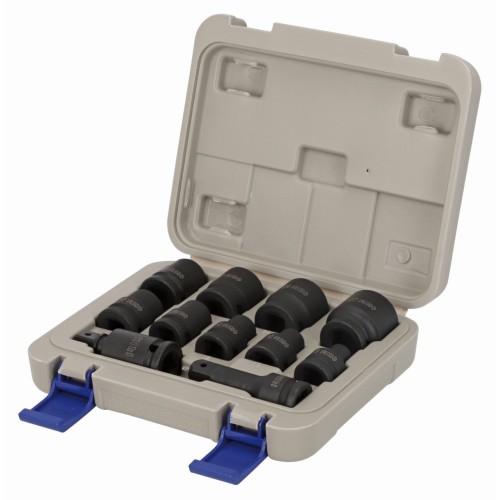 Juego de 11 vasos hexagonales de impacto de 1/2" | 167-11-4