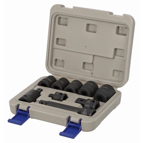 Juego de 9 vasos hexagonales de impacto de 1/2" | 167-9-4