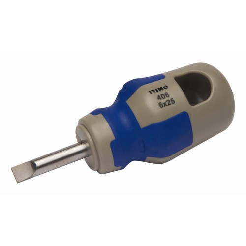 Destornillador Stubby ranurado | 408-5.5-25/4.8-6.5-25