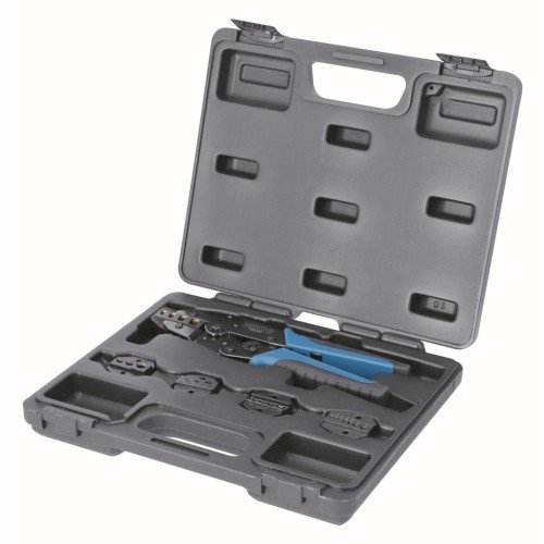 Juego de alicate para engastar con cabezas intercambiables | 630-5HD-4