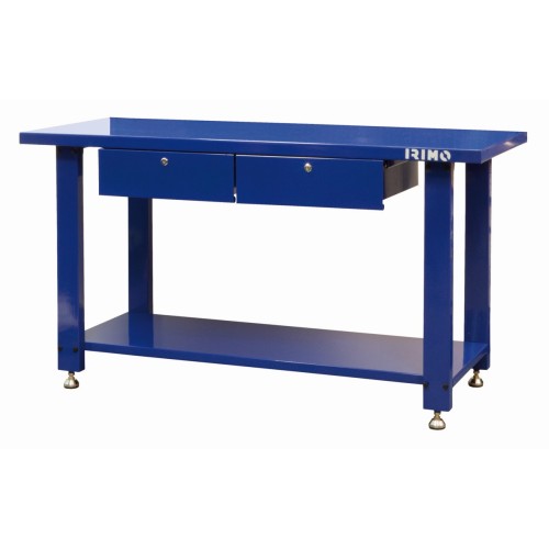 Banco de trabajo de acero resistente con 4 patas, | 9062