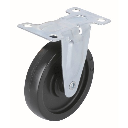 Dos ruedas fijas de 100 x 20 mm para la plataforma para transportador 9063HT150 | 9063HT150FI