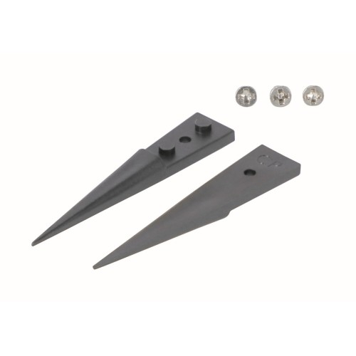Juego de 2 puntas de carbono PEEK y 3 tornillos con puntas rectas, finas, puntiagudas y fuertes para TL 259CPR-SA | TL 259ACP