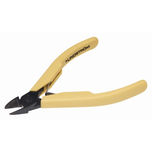 Cortantes diagonales con rendimiento específico de precisión con cabeza ovalada y mangos de seguridad ESD para materiales duros | 8140PS-8161PS