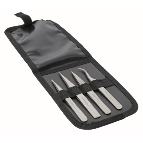 Juego de 4 pinzas gama económica estilo 2A-SA, 3C-SA, 7A-SA, AA-SA | 9862