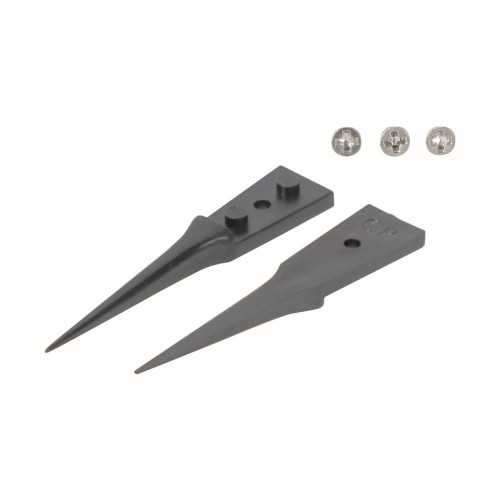 Juego de 2 puntas de carbono PEEK y 3 tornillos con puntas rectas, muy finas y afiladas para TL 5CPR-SA-TL 5XCPR-SA | TL 5ACP