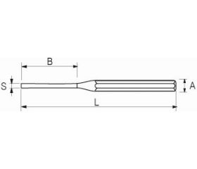 Botador con mango octogonal | 516