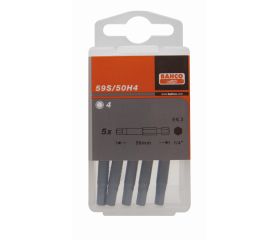 Puntas de destornillador estándar de 1/4